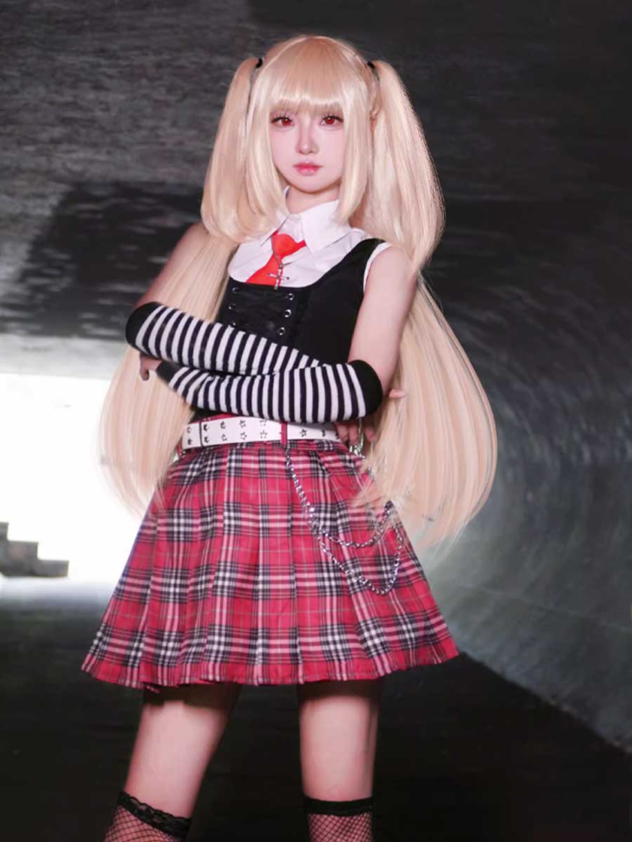 Women 9 Piece Misa Amane Cosplay Costume Set