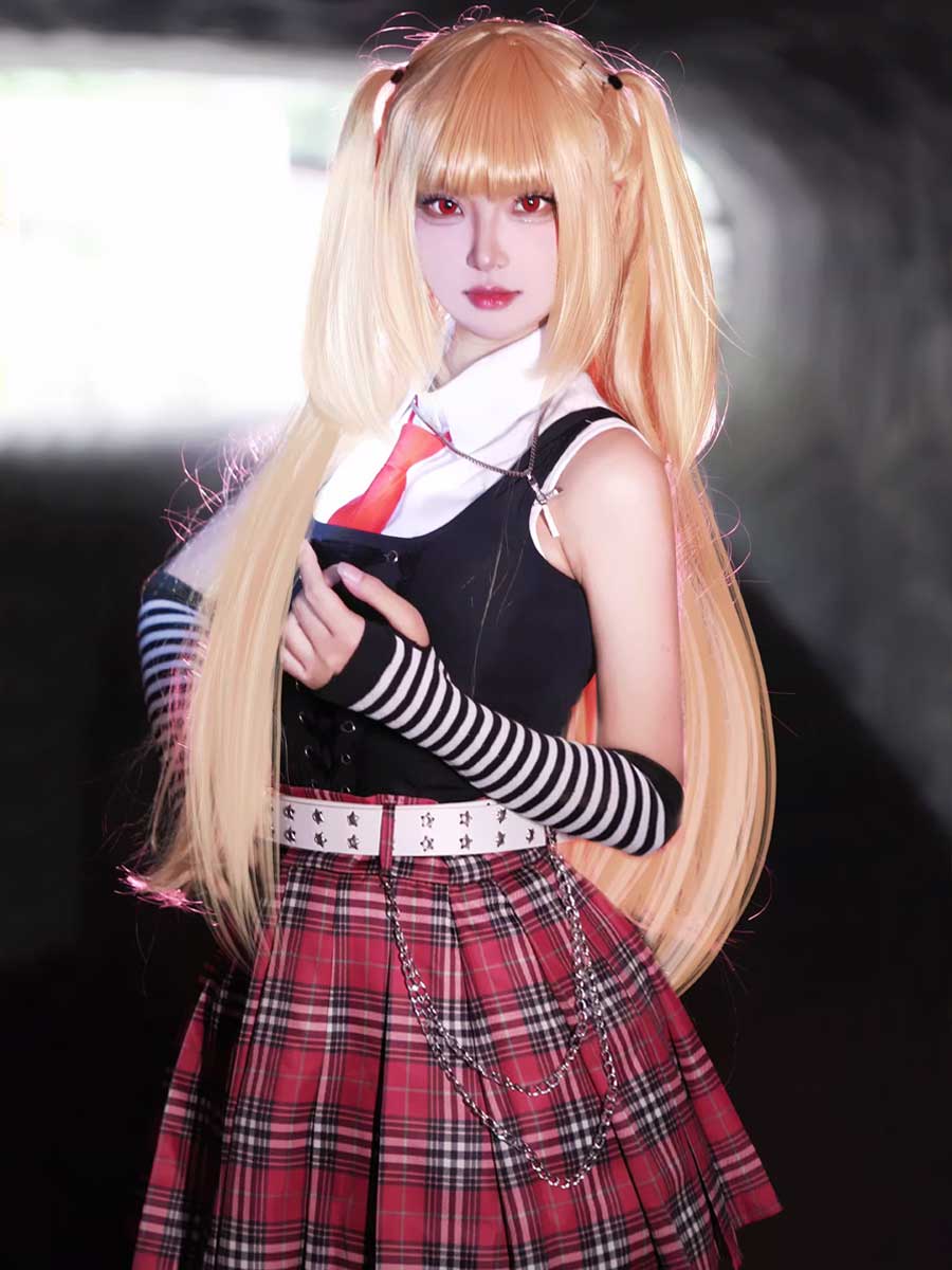 Women 9 Piece Misa Amane Cosplay Costume Set - Image 2