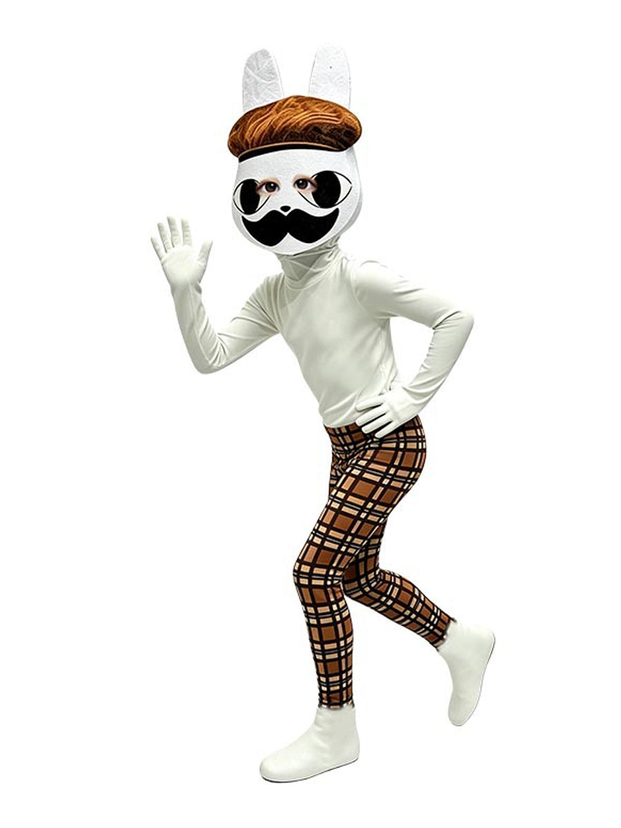 Kids Adult Mr Rabbit Cosplay Costume - Image 4