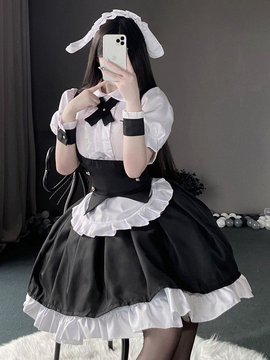 Women Japanese Maid Cosplay Outfit - Image 2