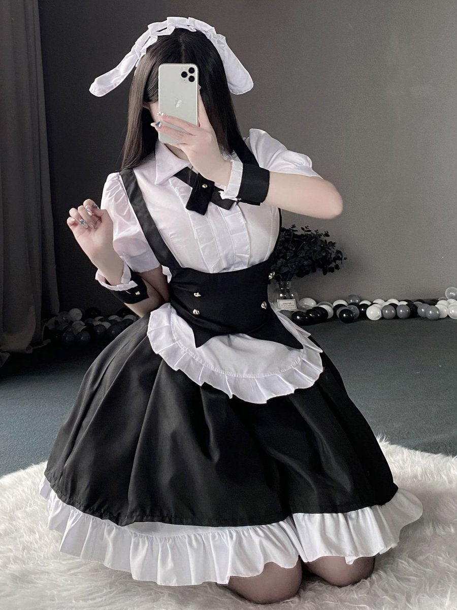 Women Japanese Maid Cosplay Outfit - Image 4