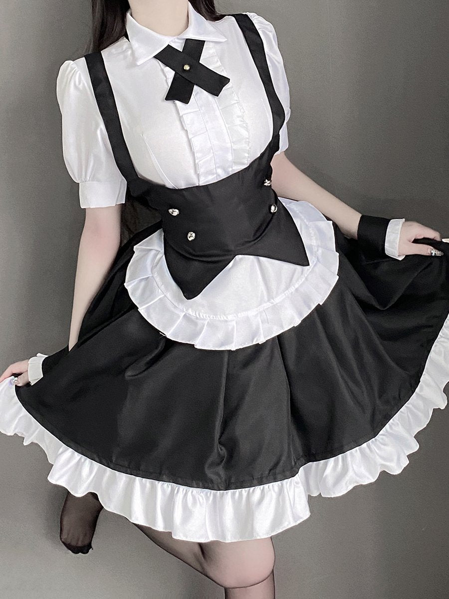 Women Japanese Maid Cosplay Outfit - Image 5