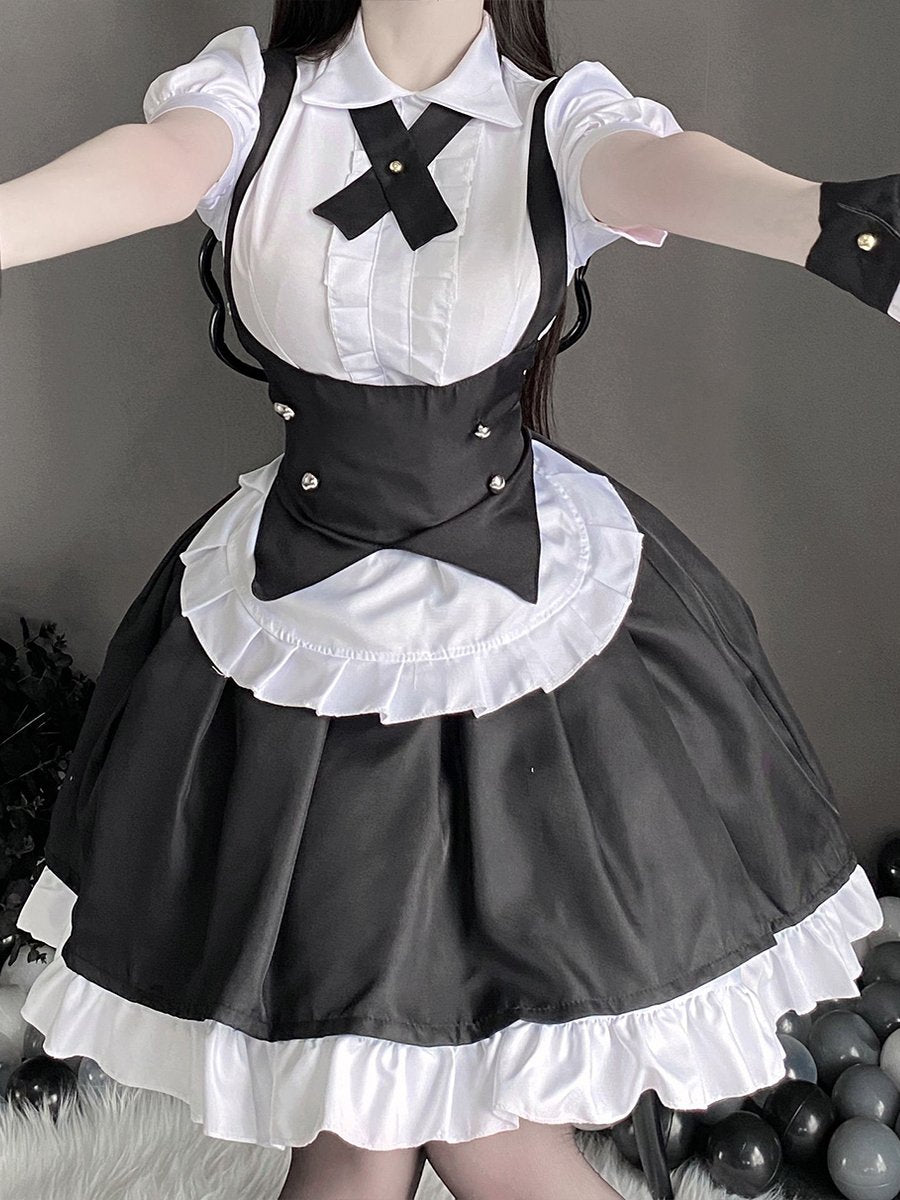 Women Japanese Maid Cosplay Outfit - Image 6