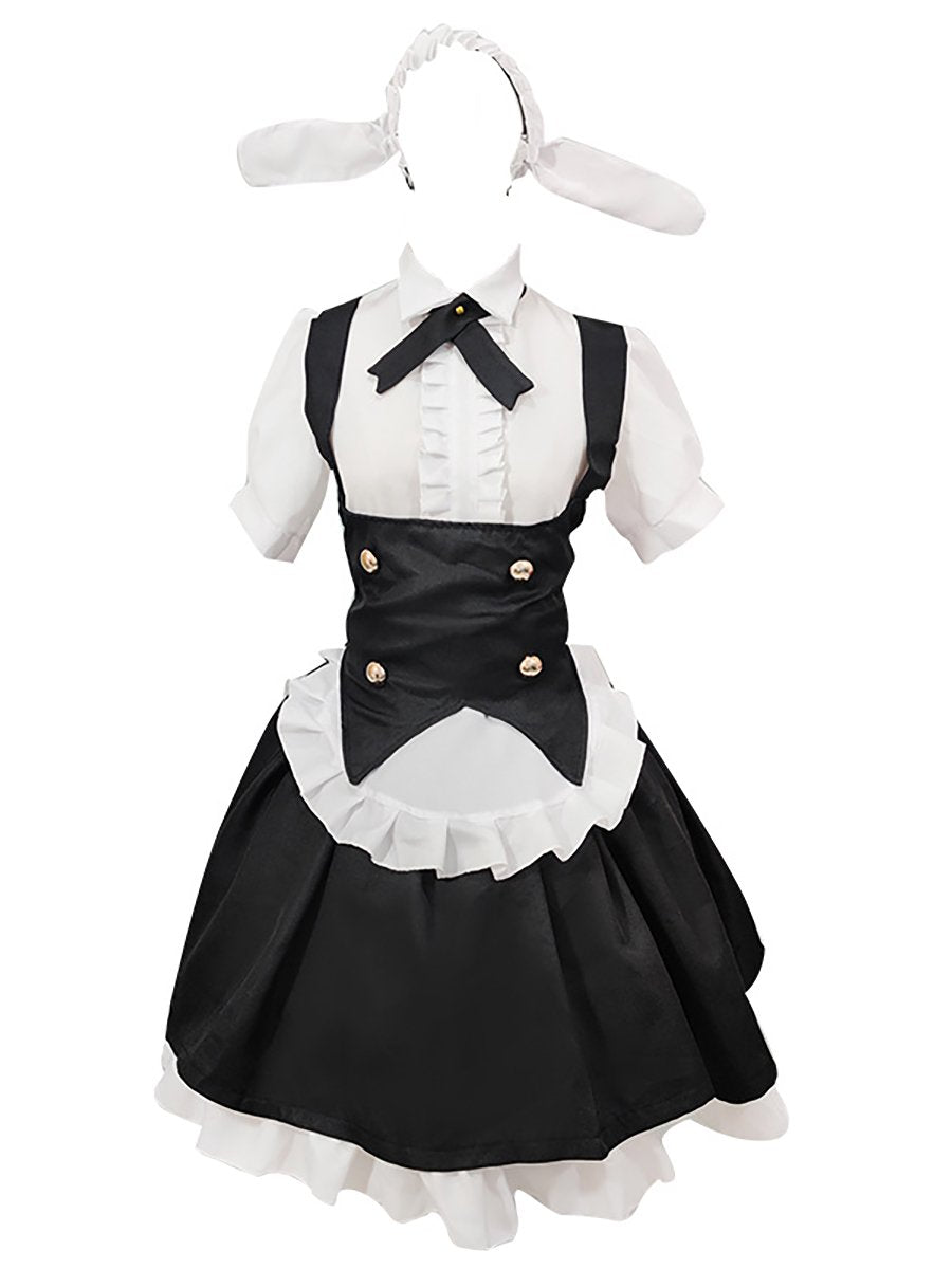 Women Japanese Maid Cosplay Outfit - Image 8