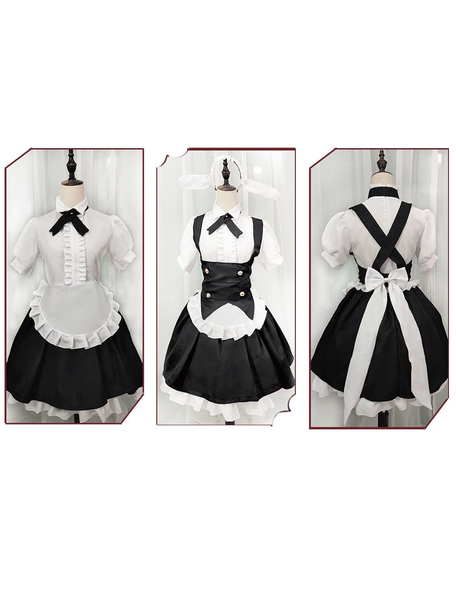 Women Japanese Maid Cosplay Outfit - Image 10