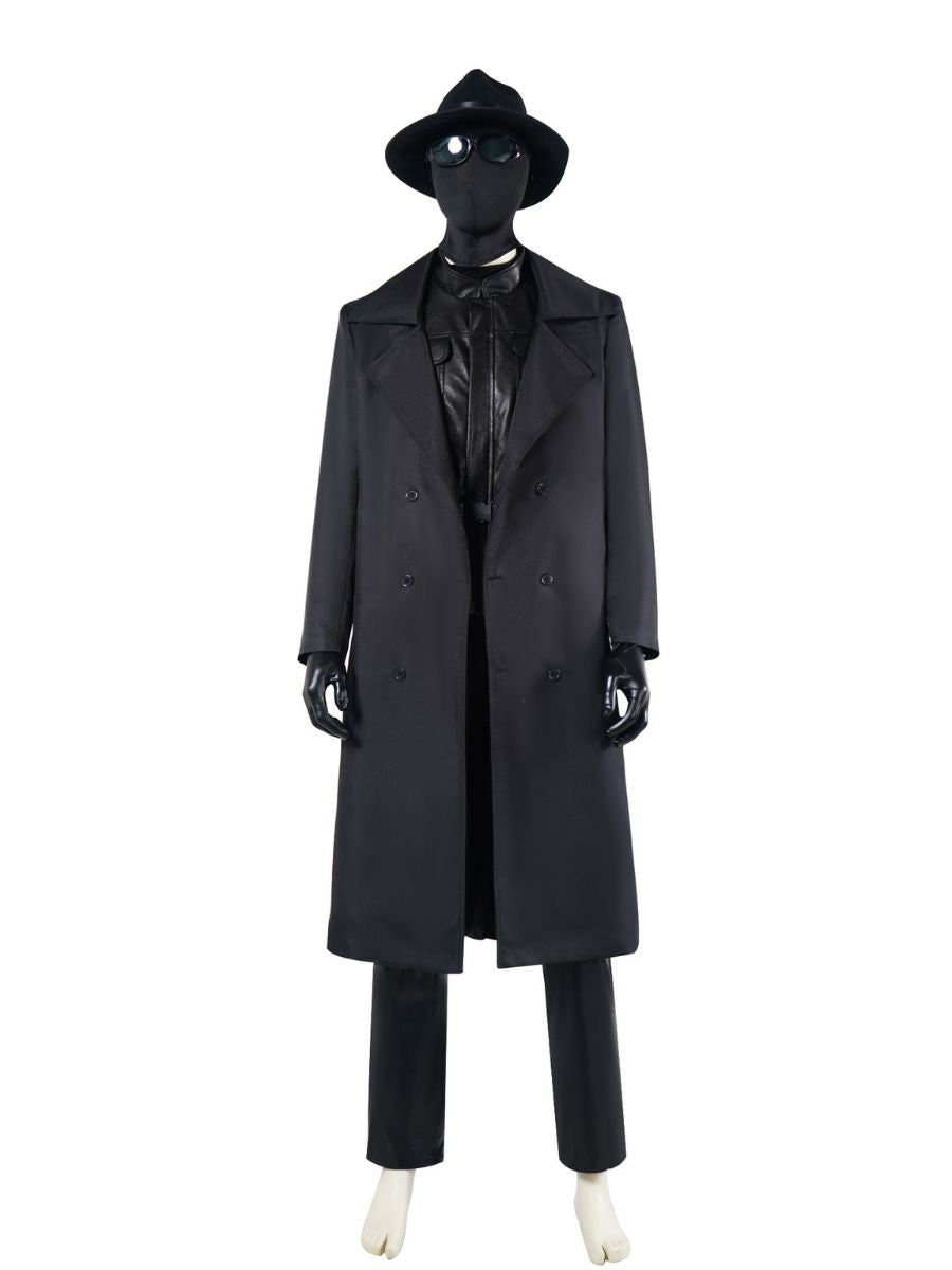 Adult Noir Detective Cosplay Costume - Image 5