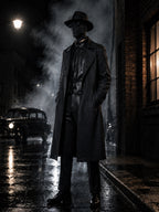 Adult Noir Detective Cosplay Costume - Image 7