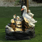 Bird Bath Fountain Solar Powered