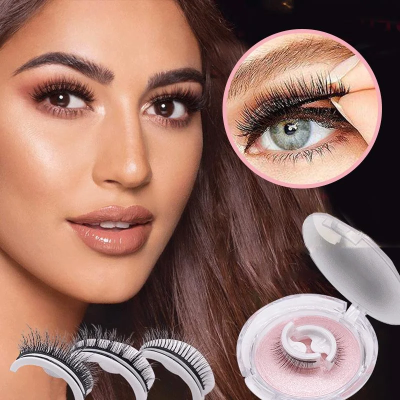 Reusable Self-Adhesive False Eyelashes Quick Application Natural Look