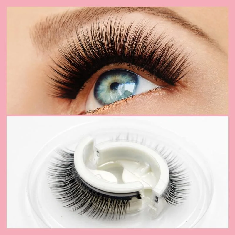 Reusable Self-Adhesive False Eyelashes Quick Application Natural Look - Image 4