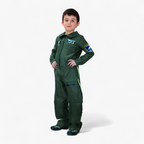 Pilot Costume for Kids with Emblems and Pockets