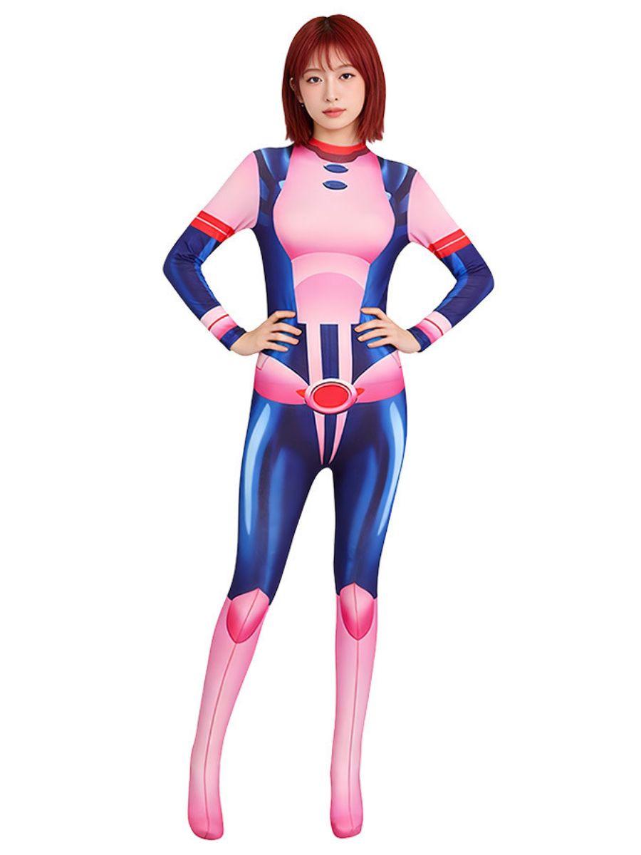 Kids Adults Cosplay Jumpsuit Anime Hero