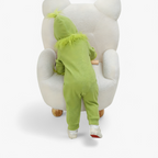 Playful Baby Grinch Costume with Hood