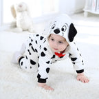 Playful Dalmatian Kids Onesie Outfit