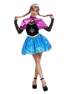 Adult 3 Piece Velvet Ice Queen Costume - Image 5