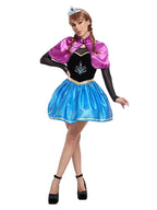 Adult 3 Piece Velvet Ice Queen Costume - Image 7
