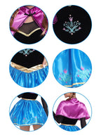 Adult 3 Piece Velvet Ice Queen Costume - Image 8