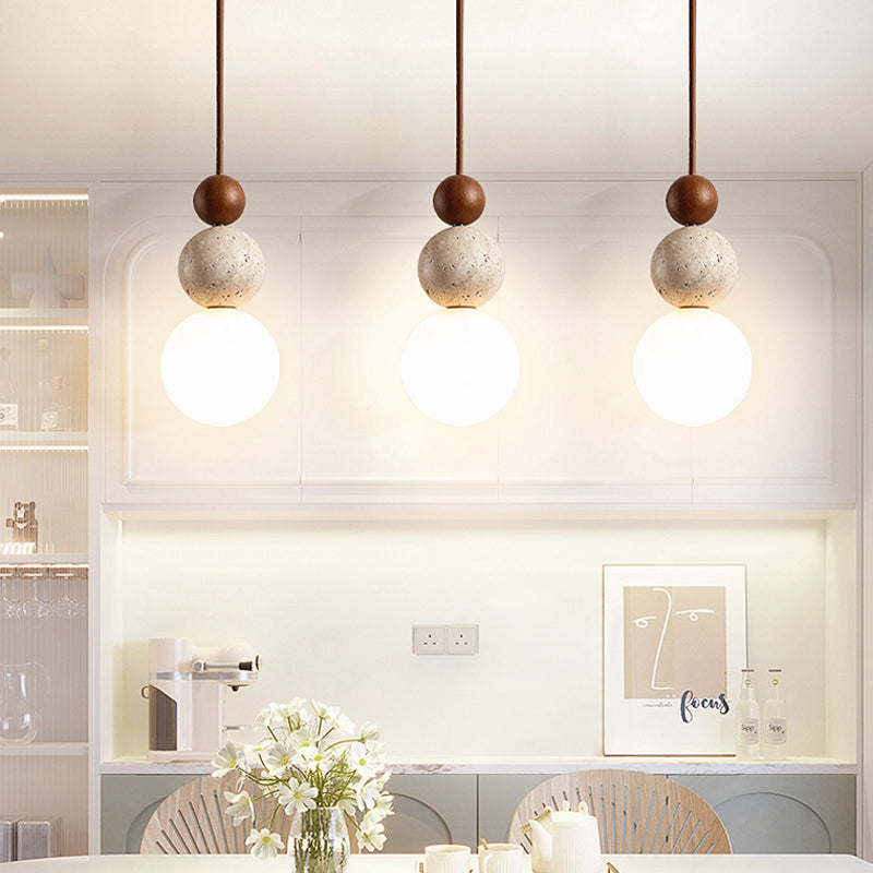 Neutral Contemporary Hanging Pendant Light