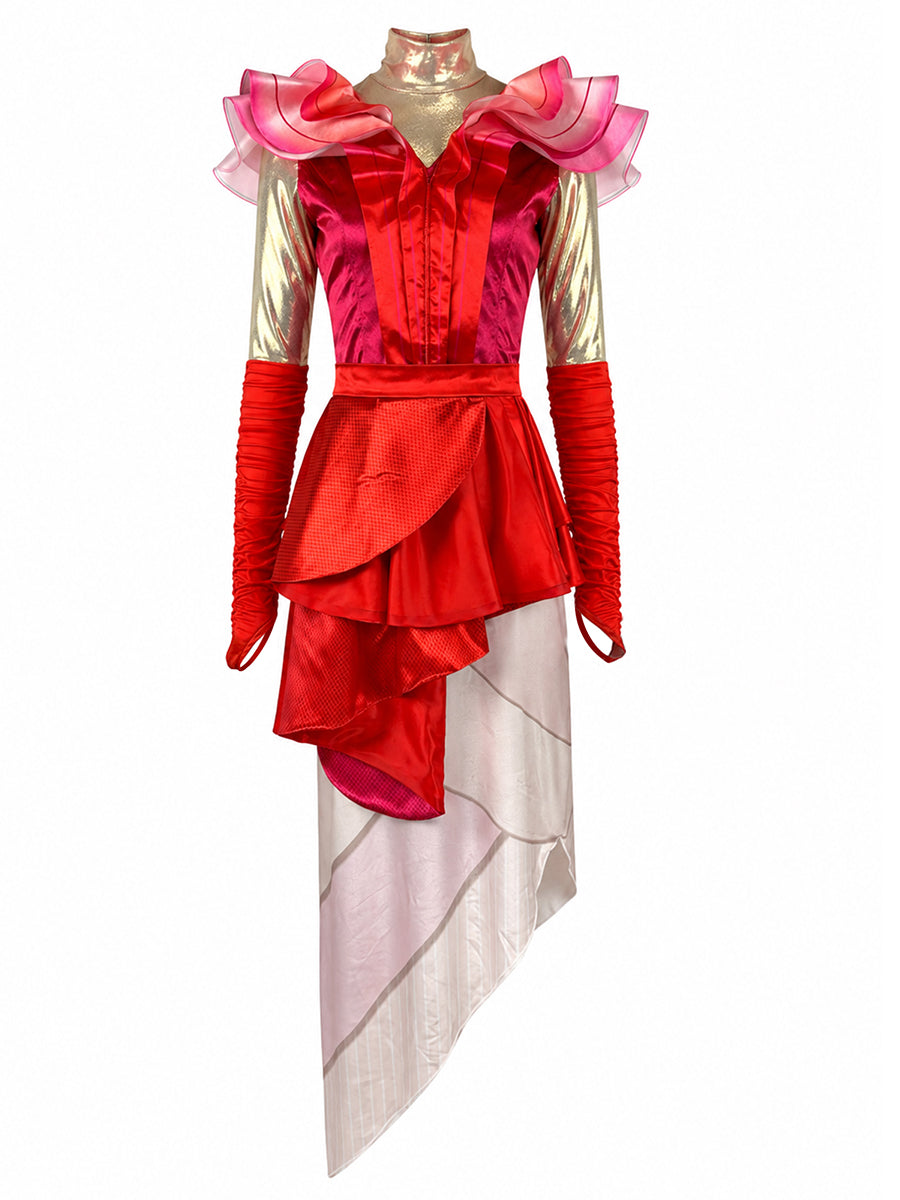 Women Red Queen Cosplay Costume - Image 12