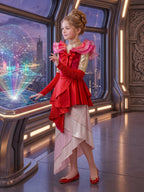 Women Red Queen Cosplay Costume - Image 5