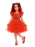 Girls Tulle Princess Costume Dress