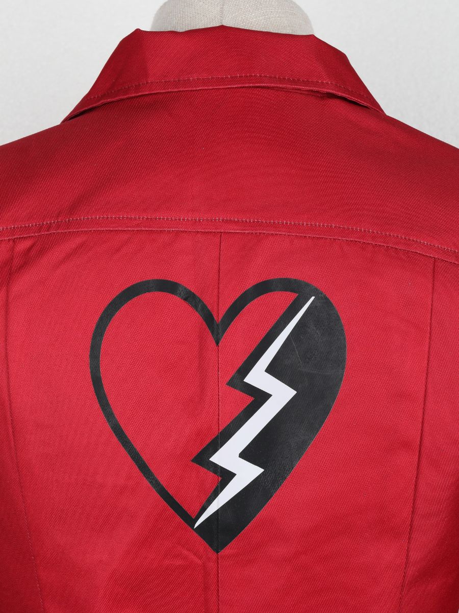 Halloween Costume Womens Red Princess Rocker Cosplay Set - Image 15