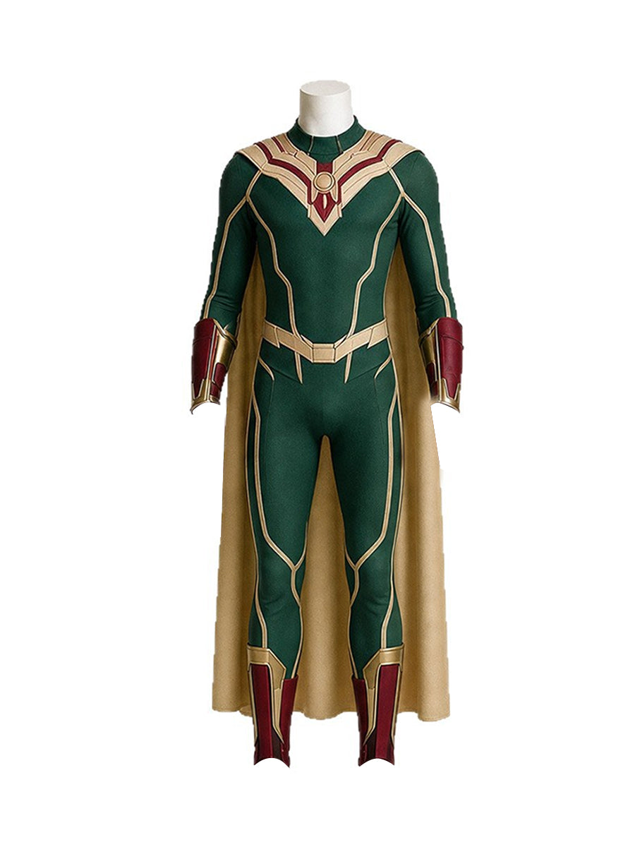 Mens 2 Piece Superhero Cosplay Suit - Image 5