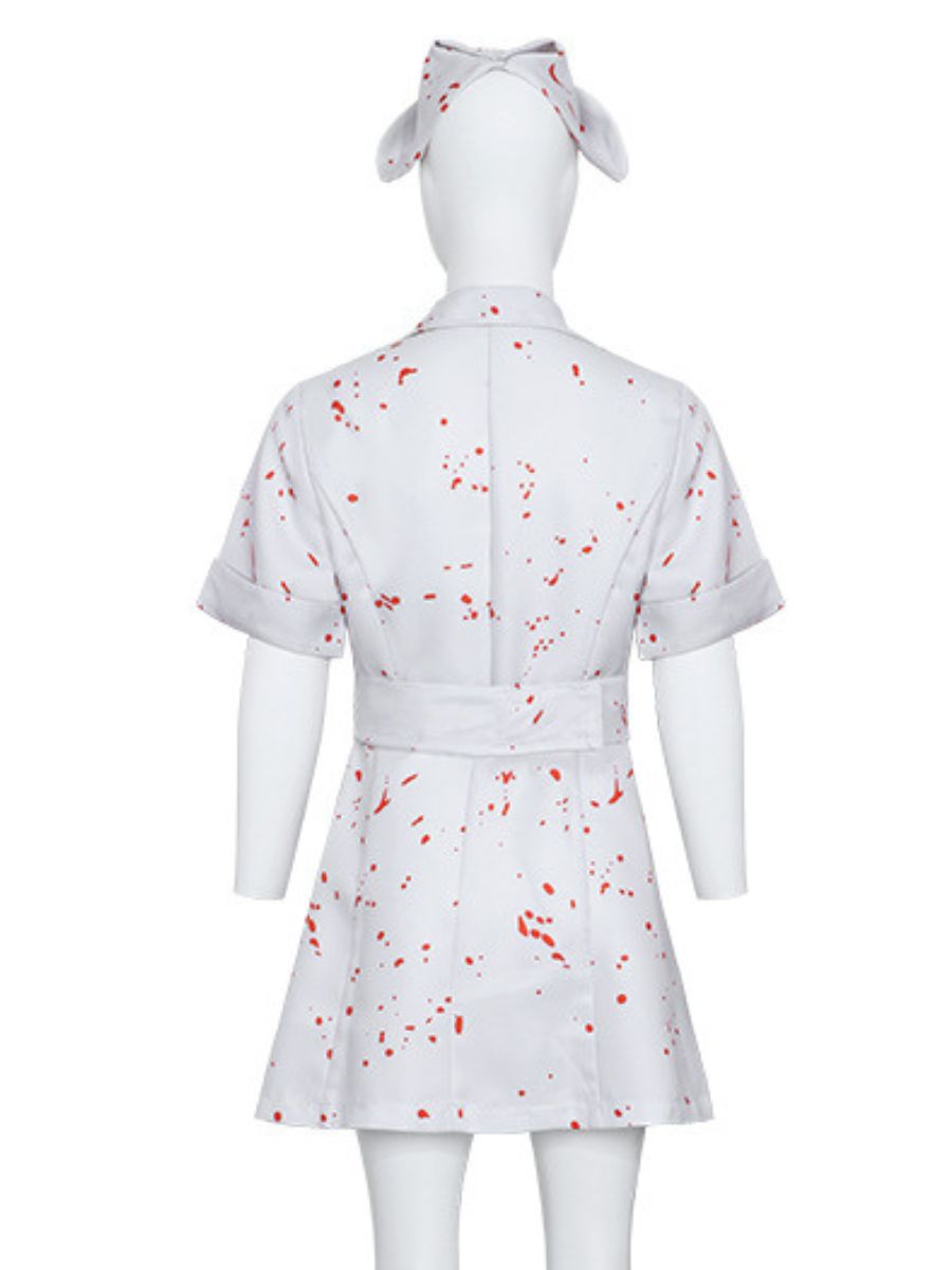 Women Bloody Nurse Costume - Image 6