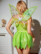 Womens 2 Piece Forest Fairy Costume - Image 3