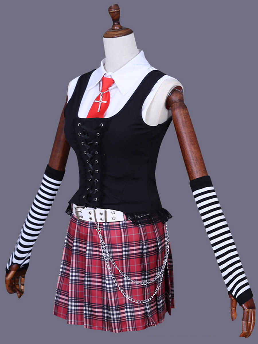Women 9 Piece Misa Amane Cosplay Costume Set - Image 8