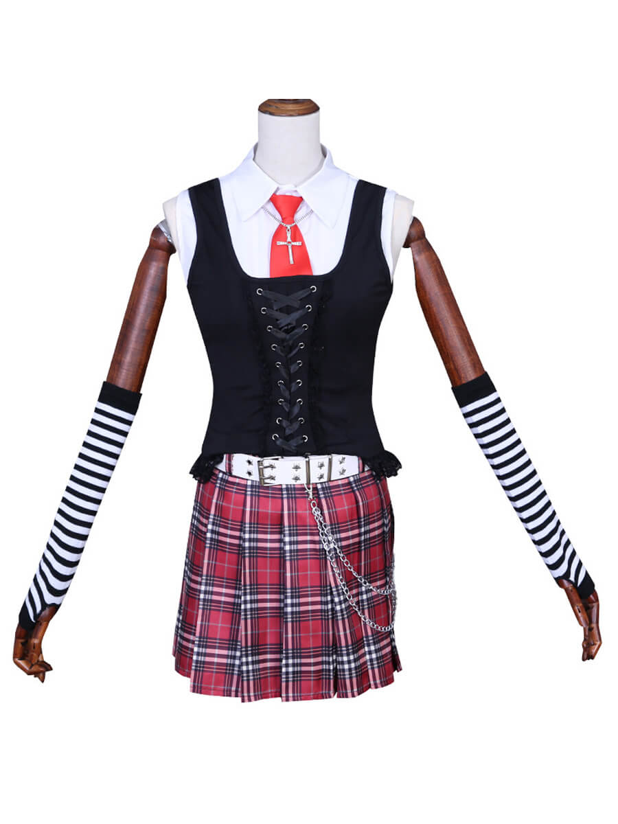 Women 9 Piece Misa Amane Cosplay Costume Set - Image 13