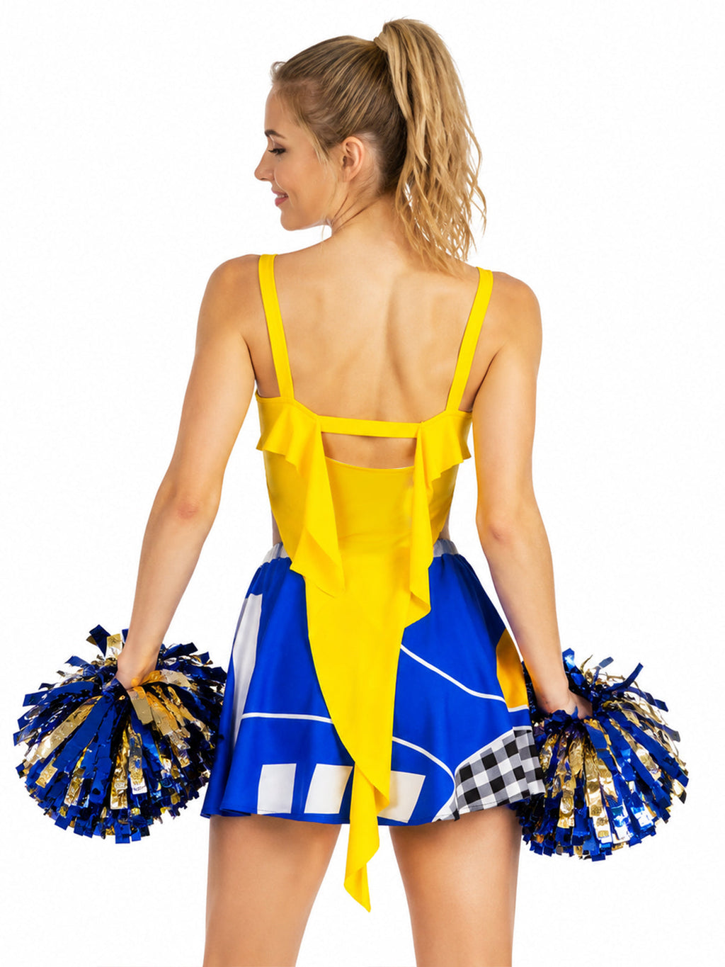 Women 2 Piece Cheerleader Costume - Image 3