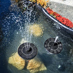 Floating Solar Fountain Pump Multiple Spray Nozzles - Image 2