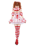 Women Bloody Clown Costume - Image 2