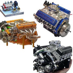 CNC Metal V8 Engine Model Kit CDI Ignition - Image 11
