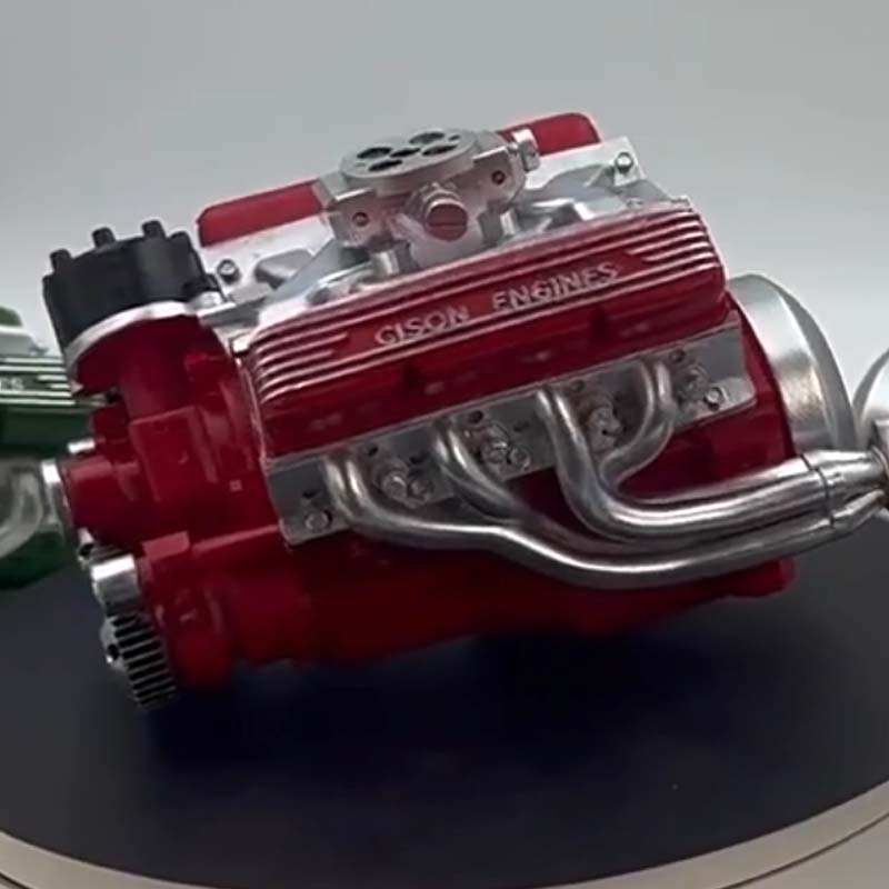 CNC Metal V8 Engine Model Kit CDI Ignition - Image 6