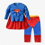 Ensemble de costume de super-héros avec cape pour enfants