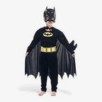 Superhero Costume Set with Mask and Cape
