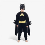 Superhero Costume Set with Mask and Cape