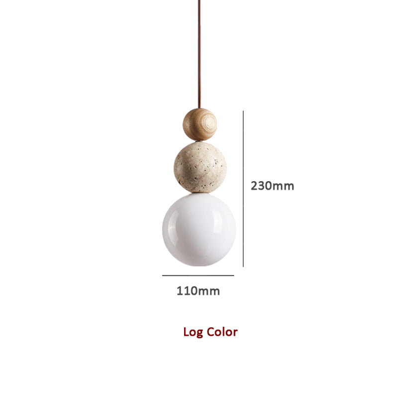 Neutral Contemporary Hanging Pendant Light - Image 7