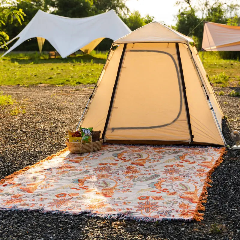 Floral Comfort Blanket Breathable & Skin‑Friendly Design - Image 9