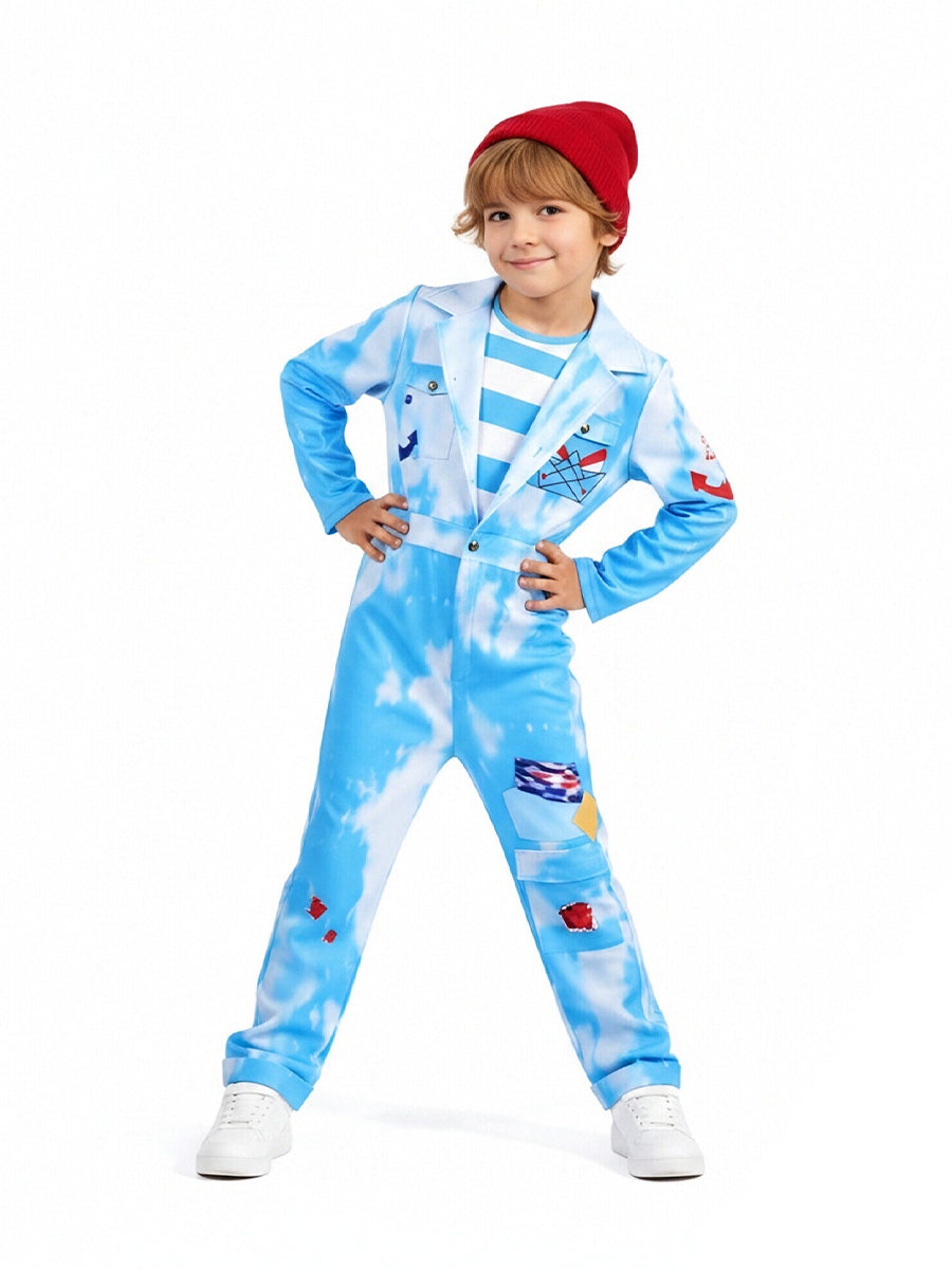 Kids Adult Costume Set Tie Dye