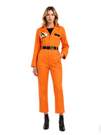 Adult Unisex Prison Jumpsuit Costume - Image 2