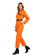 Adult Unisex Prison Jumpsuit Costume - Image 3