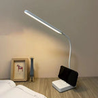 USB Rechargeable Desk Lamp Flexible Arm with Dimmable Multi-Color Lighting - Image 8