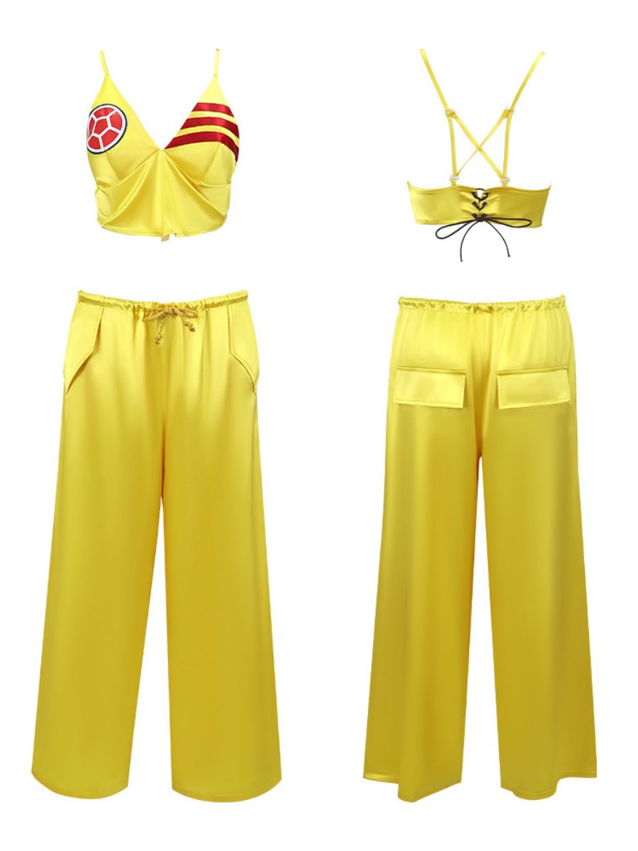 Women 3 Piece Cheerleader Costume Set - Image 7