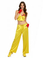 Women 3 Piece Cheerleader Costume Set