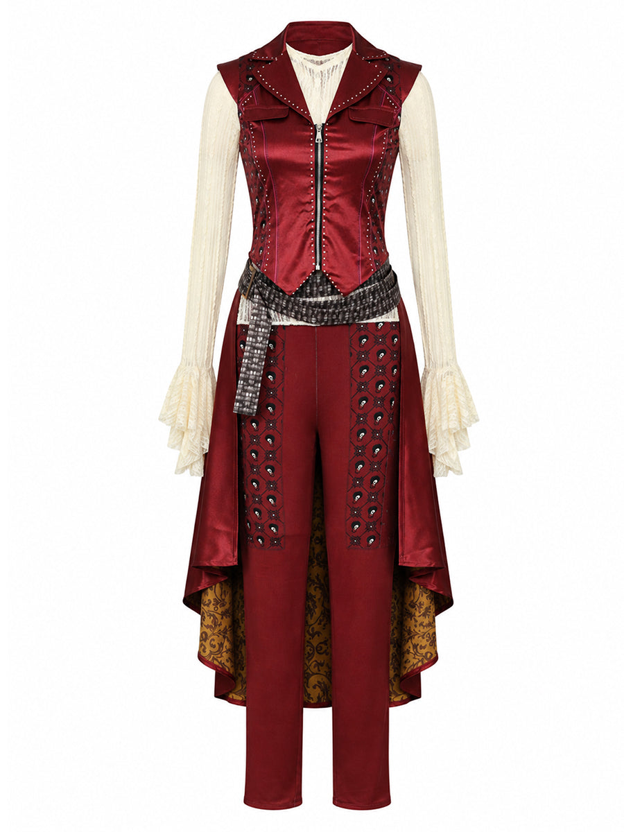 Pirate Costume Victorian Steampunk Captain Tailcoat Set - Image 12