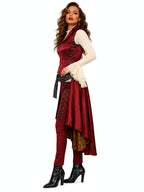 Pirate Costume Victorian Steampunk Captain Tailcoat Set - Image 7