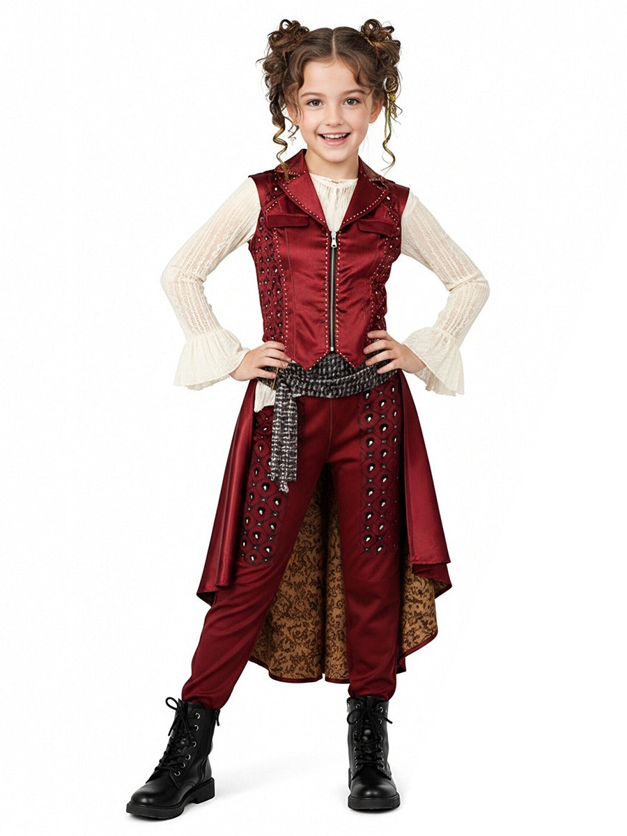 Pirate Costume Victorian Steampunk Captain Tailcoat Set